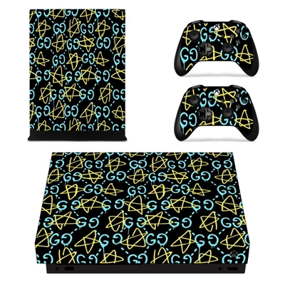 Pentagram decal skin for Xbox one X Console and 2 Controll.. Pentagram decal skin for Xbox one X Console and 2 Controll..