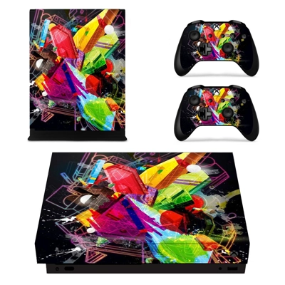 Tech wallpaper decal skin for Xbox one X Console and 2 Con.. Tech wallpaper decal skin for Xbox one X Console and 2 Con..