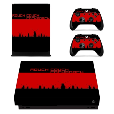 Cockroach decal skin for Xbox one X Console and 2 Controll.. Cockroach decal skin for Xbox one X Console and 2 Controll..