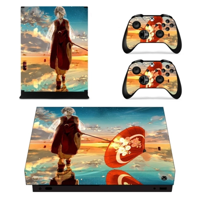 Anime water umbrella decal skin for Xbox one X Console and.. Anime water umbrella decal skin for Xbox one X Console and..