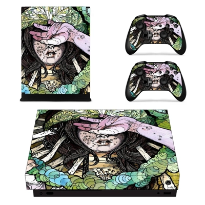 Deliver Us decal skin for Xbox one X Console and 2 Controllers