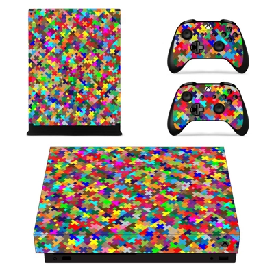 Abstraction decal skin for Xbox one X Console and 2 Contro.. Abstraction decal skin for Xbox one X Console and 2 Contro..