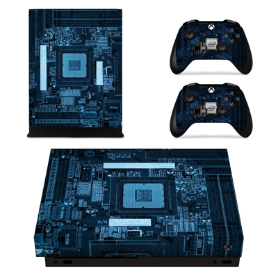 Motherboard decal skin for Xbox one X Console and 2 Contro.. Motherboard decal skin for Xbox one X Console and 2 Contro..