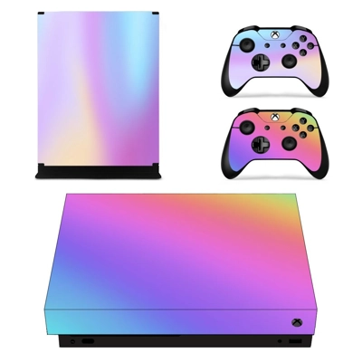 Pink Board decal skin for Xbox one X Console and 2 Control.. Pink Board decal skin for Xbox one X Console and 2 Control..