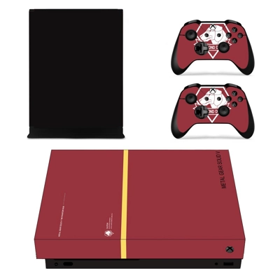Metal Gear Solid 5 decal skin for Xbox one X Console and 2.. Metal Gear Solid 5 decal skin for Xbox one X Console and 2..