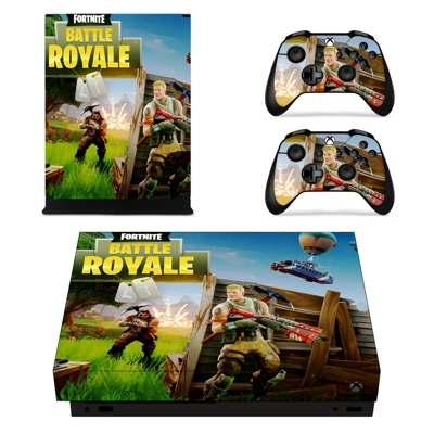 Fortnite battle royale decal skin for Xbox one X Console a..