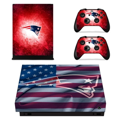 New England Patriots decal skin for Xbox one X Console and.. New England Patriots decal skin for Xbox one X Console and..