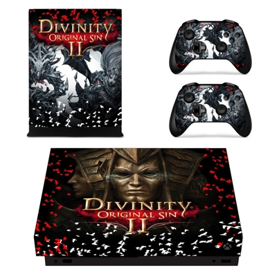 Divinity original sin 2 decal skin for Xbox one X Console .. Divinity original sin 2 decal skin for Xbox one X Console ..