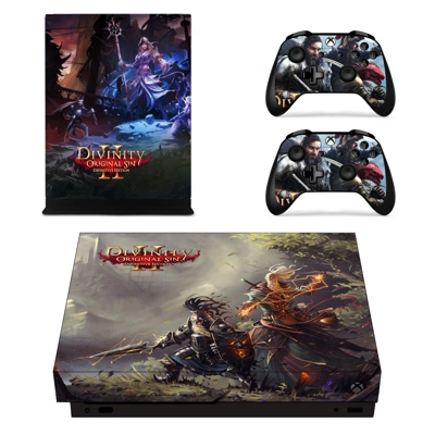 Divinity original sin 2 decal skin for Xbox one X Console .. Divinity original sin 2 decal skin for Xbox one X Console ..