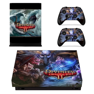 Divinity Original Sin 2 decal skin for Xbox one X Console .. Divinity Original Sin 2 decal skin for Xbox one X Console ..