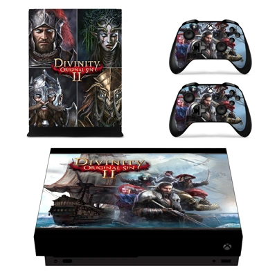 Divinity Original Sin 2 decal skin for Xbox one X Console .. Divinity Original Sin 2 decal skin for Xbox one X Console ..