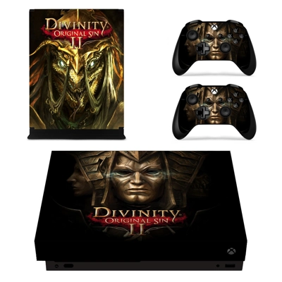 Divinity Original Sin 2 decal skin for Xbox one X Console .. Divinity Original Sin 2 decal skin for Xbox one X Console ..