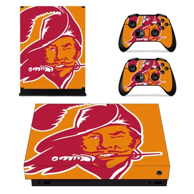 Tampa Bay Buccaneers decal skin for Xbox one X Console and.. Tampa Bay Buccaneers decal skin for Xbox one X Console and..