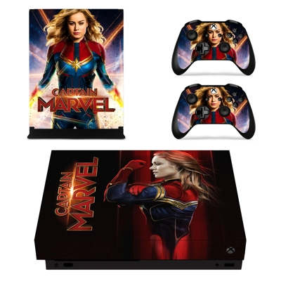 Supergirl decal skin for Xbox one X Console and 2 Controll.. Supergirl decal skin for Xbox one X Console and 2 Controll..