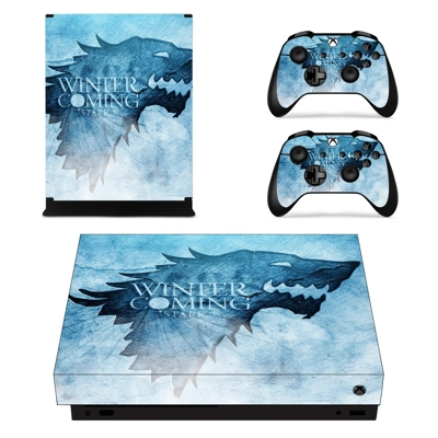 Game of Thrones decal skin for Xbox one X Console and 2 Co.. Game of Thrones decal skin for Xbox one X Console and 2 Co..