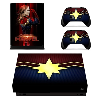 Supergirl decal skin for Xbox one X Console and 2 Controll.. Supergirl decal skin for Xbox one X Console and 2 Controll..