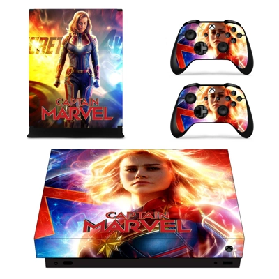 Supergirl decal skin for Xbox one X Console and 2 Controll.. Supergirl decal skin for Xbox one X Console and 2 Controll..