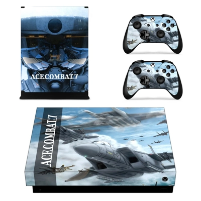 ACE Combat 7 decal skin for Xbox one X Console and 2 Contr.. ACE Combat 7 decal skin for Xbox one X Console and 2 Contr..