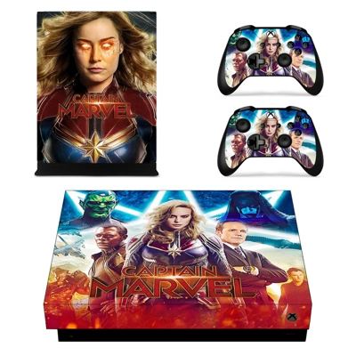 Supergirl decal skin for Xbox one X Console and 2 Controll.. Supergirl decal skin for Xbox one X Console and 2 Controll..