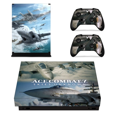 ACE Combat 7 decal skin for Xbox one X Console and 2 Contr.. ACE Combat 7 decal skin for Xbox one X Console and 2 Contr..