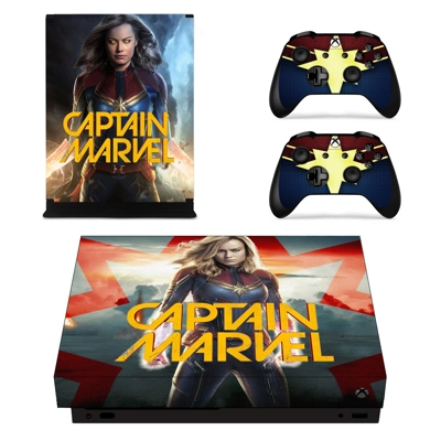Supergirl decal skin for Xbox one X Console and 2 Controll.. Supergirl decal skin for Xbox one X Console and 2 Controll..