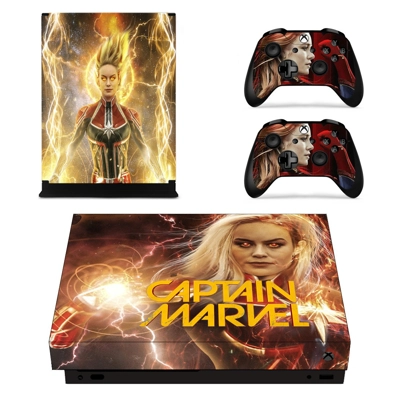Supergirl decal skin for Xbox one X Console and 2 Controll.. Supergirl decal skin for Xbox one X Console and 2 Controll..