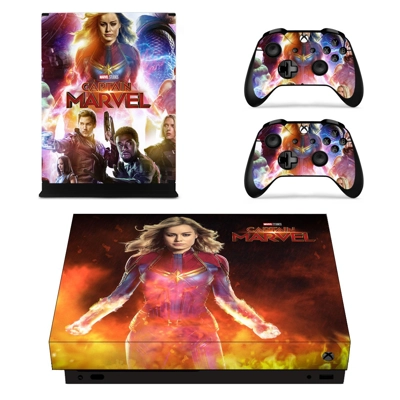 Supergirl decal skin for Xbox one X Console and 2 Controll.. Supergirl decal skin for Xbox one X Console and 2 Controll..