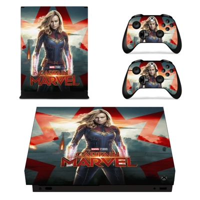Supergirl decal skin for Xbox one X Console and 2 Controll.. Supergirl decal skin for Xbox one X Console and 2 Controll..