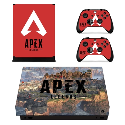 Apex Legends decal skin for Xbox one X Console and 2 Controllers