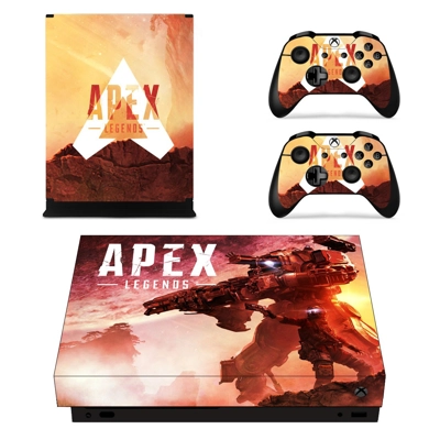Apex Legends decal skin for Xbox one X Console and 2 Contr.. Apex Legends decal skin for Xbox one X Console and 2 Contr..