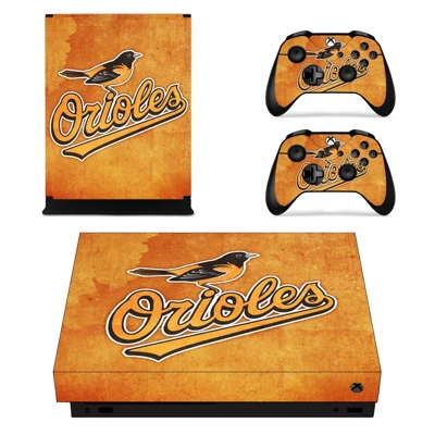 Baltimore Orioles decal skin for Xbox one X Console and 2 .. Baltimore Orioles decal skin for Xbox one X Console and 2 ..