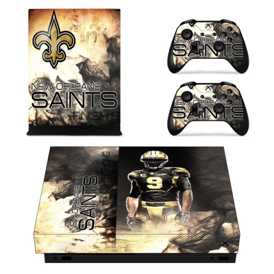 New Orleans Saints decal skin for Xbox one X Console and 2.. New Orleans Saints decal skin for Xbox one X Console and 2..