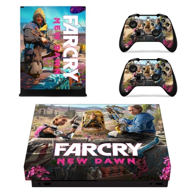 Far Cry New Dawn decal skin for Xbox one X Console and 2 C.. Far Cry New Dawn decal skin for Xbox one X Console and 2 C..