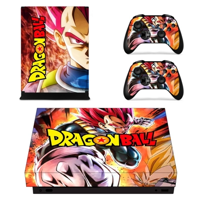 Dragon Ball decal skin for Xbox one X Console and 2 Contro.. Dragon Ball decal skin for Xbox one X Console and 2 Contro..