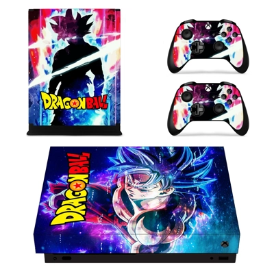 Dragon Ball decal skin for Xbox one X Console and 2 Contro.. Dragon Ball decal skin for Xbox one X Console and 2 Contro..