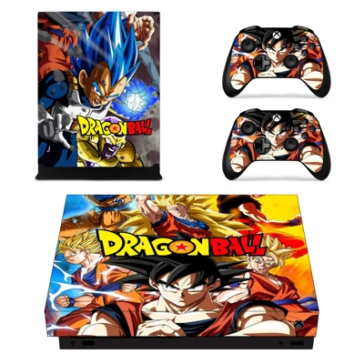 Dragon Ball decal skin for Xbox one X Console and 2 Contro.. Dragon Ball decal skin for Xbox one X Console and 2 Contro..