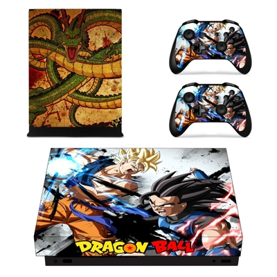 Dragon Ball decal skin for Xbox one X Console and 2 Contro.. Dragon Ball decal skin for Xbox one X Console and 2 Contro..