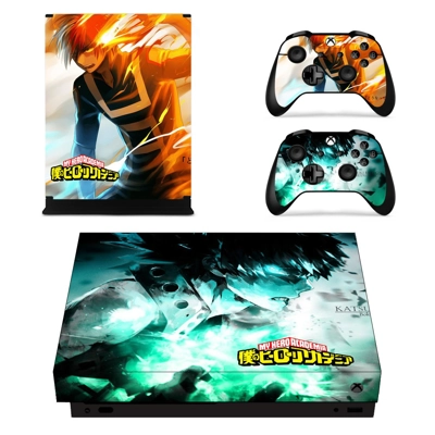 My Hero Academia decal skin for Xbox one X Console and 2 C.. My Hero Academia decal skin for Xbox one X Console and 2 C..