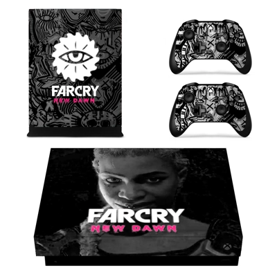 Far Cry New Dawn decal skin for Xbox one X Console and 2 C.. Far Cry New Dawn decal skin for Xbox one X Console and 2 C..