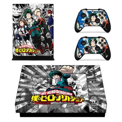 My Hero Academia decal skin for Xbox one X Console and 2 C.. My Hero Academia decal skin for Xbox one X Console and 2 C..