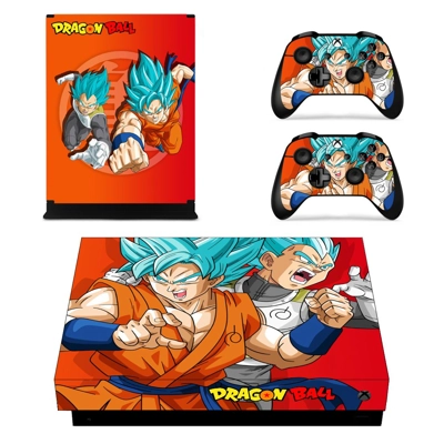 Dragon Ball decal skin for Xbox one X Console and 2 Contro.. Dragon Ball decal skin for Xbox one X Console and 2 Contro..