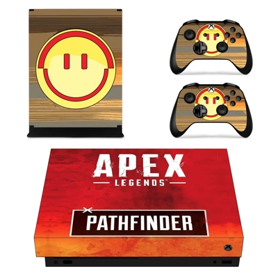 Apex Legends decal skin for Xbox one X Console and 2 Contr.. Apex Legends decal skin for Xbox one X Console and 2 Contr..