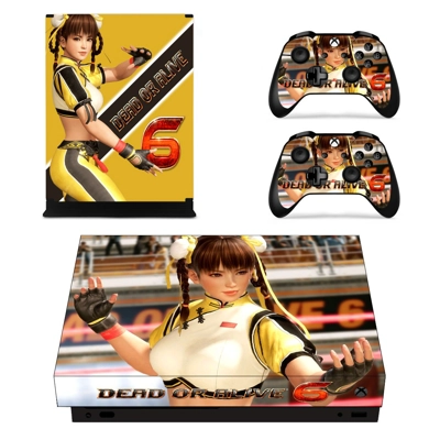 Dead or Alive 6 decal skin for Xbox one X Console and 2 Co.. Dead or Alive 6 decal skin for Xbox one X Console and 2 Co..