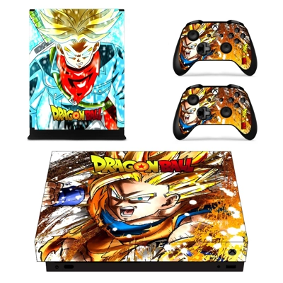 Dragon Ball decal skin for Xbox one X Console and 2 Contro.. Dragon Ball decal skin for Xbox one X Console and 2 Contro..
