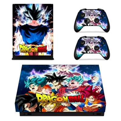 Dragon Ball decal skin for Xbox one X Console and 2 Contro.. Dragon Ball decal skin for Xbox one X Console and 2 Contro..