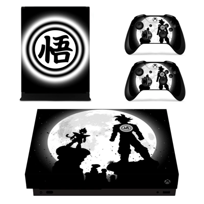 Dragon Ball decal skin for Xbox one X Console and 2 Contro.. Dragon Ball decal skin for Xbox one X Console and 2 Contro..