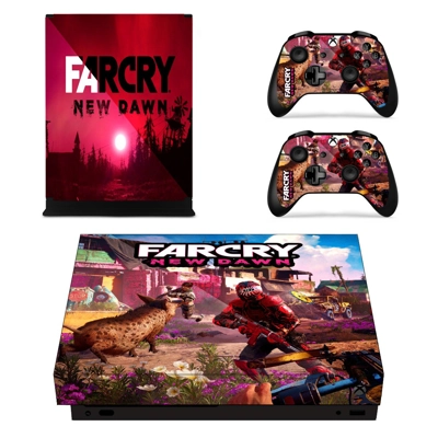 Far Cry New Dawn decal skin for Xbox one X Console and 2 C.. Far Cry New Dawn decal skin for Xbox one X Console and 2 C..