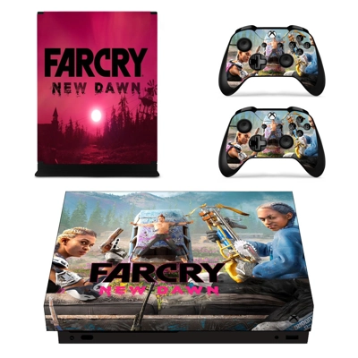 Far Cry New Dawn decal skin for Xbox one X Console and 2 C.. Far Cry New Dawn decal skin for Xbox one X Console and 2 C..