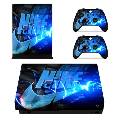 Nike decal skin for Xbox one X Console and 2 Controllers Nike decal skin for Xbox one X Console and 2 Controllers