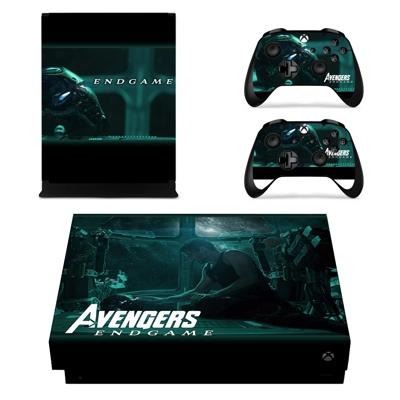 Avengers Endgame decal skin for Xbox one X Console and 2 C.. Avengers Endgame decal skin for Xbox one X Console and 2 C..